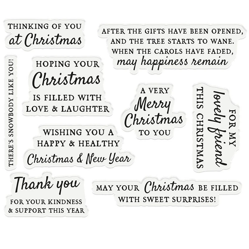 Новое поступление 2021, зимние пожелания, прозрачный силиконовый штамп, печать для «сделай сам», скрапбукинг, фотоальбом, декоративные прозра...
Новое поступление 2021, зимние пожелания, прозрачный силиконовый штамп, печать для «сделай сам», скрапбукинг, фотоальбом, декоративные прозра...