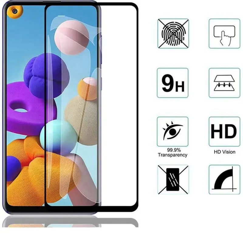 Защитная пленка для SAMSUNG Galaxy A21S, A217, A217F, A217M, защитная пленка для Galaxy A 21S, закаленное стекло с полным покрытием
Защитная пленка для SAMSUNG Galaxy A21S, A217, A217F, A217M, защитная пленка для Galaxy A 21S, закаленное стекло с полным покрытием