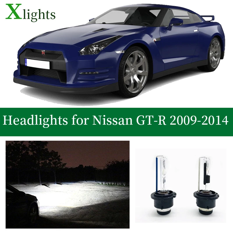 Xlights Bulbs For 2009 2010 2011 2012 2013 2014 Nissan GT-R R35 GTR Kit Hid Xenon Lamp Headlight Lights Bulbs Auto Low High Beam
Xlights Bulbs For 2009 2010 2011 2012 2013 2014 Nissan GT-R R35 GTR Kit Hid Xenon Lamp Headlight Lights Bulbs Auto Low High Beam