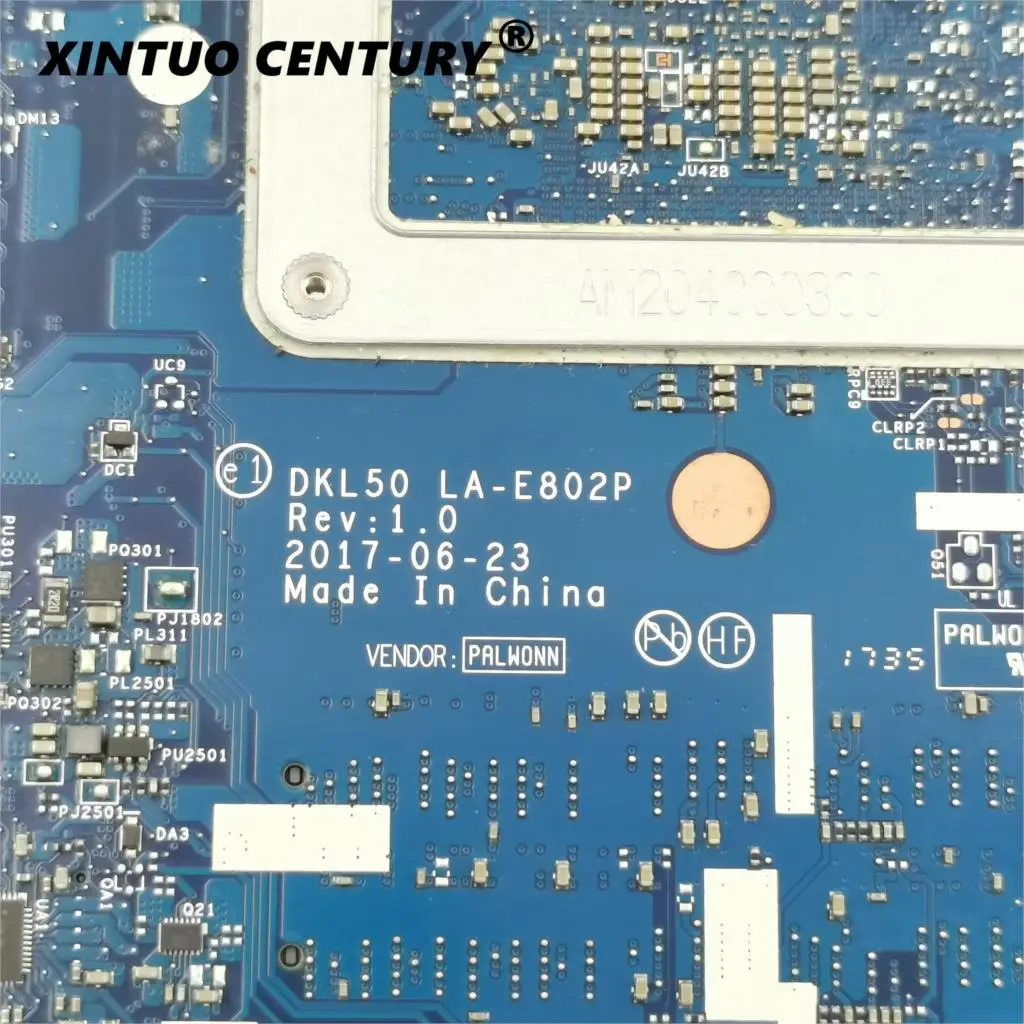 For HP 15-BS Laptop Motherboard LA-E802P 934908-601 934908-501 934908-001 With SR3LA i5-8250U CPU 100% Tested Fast Ship
For HP 15-BS Laptop Motherboard LA-E802P 934908-601 934908-501 934908-001 With SR3LA i5-8250U CPU 100% Tested Fast Ship