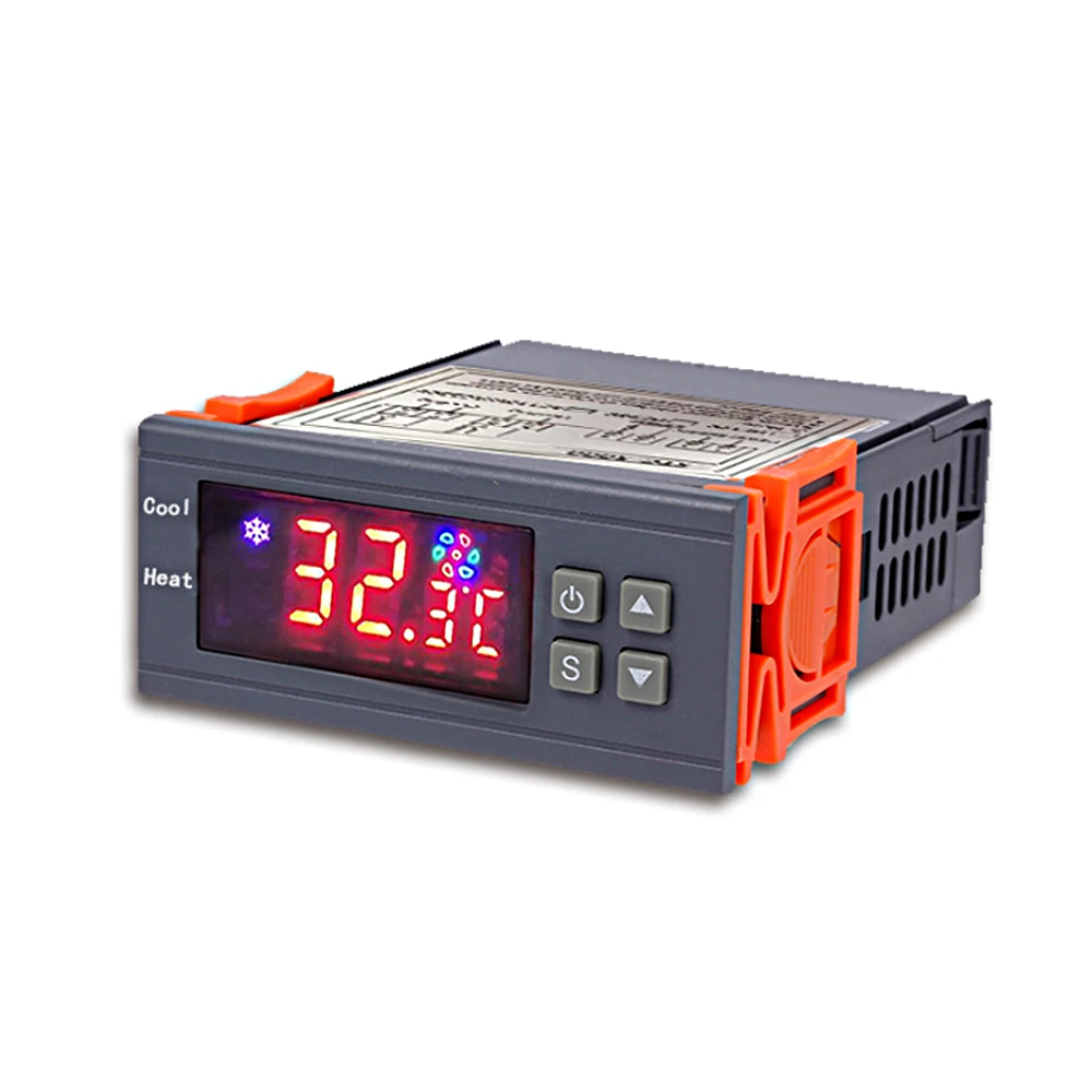 

STC-1000 STC светодиодный цифровой термостат для контроллер температуры для инкубатора 12 В 24 В 220 В терморегулятор реле нагрева охлаждения