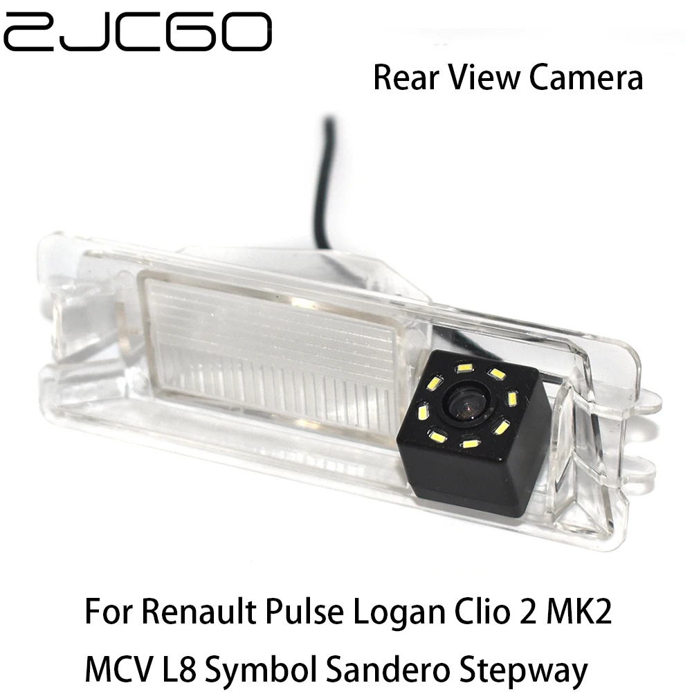 ZJCGO HD CCD Автомобильная камера заднего вида парковочная для Renault Pulse Logan Clio 2 MK2 MCV L8