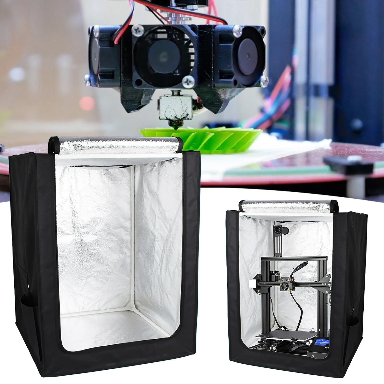3D Soundproof Dustproof Enclosure Printer Cover For Ender 3 /Ender 3 Pro/ Ender 3S /CR-100 /ender 2/ CP-01/ CR 20/CR 20 Pro
3D Soundproof Dustproof Enclosure Printer Cover For Ender 3 /Ender 3 Pro/ Ender 3S /CR-100 /ender 2/ CP-01/ CR 20/CR 20 Pro