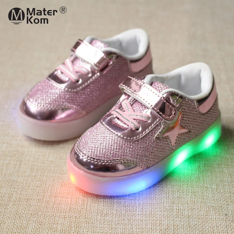 Size 21-30 Kids Shoes with Led Lights Children Girls Boys Running Glowing Sneakers Shining sole Toddler Shoes for Little Baby
Size 21-30 Kids Shoes with Led Lights Children Girls Boys Running Glowing Sneakers Shining sole Toddler Shoes for Little Baby