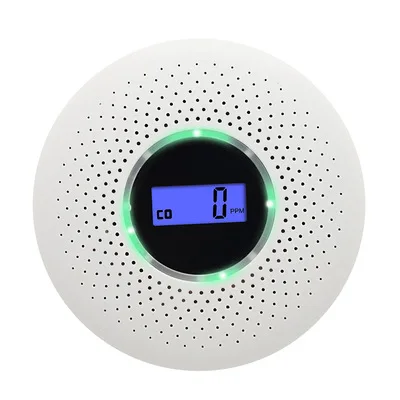 2 in 1 Co Gas Smoke alarm Sound Warning Digital Lcd Display Smoke Detector Carbon Monoxide Alarm
2 in 1 Co Gas Smoke alarm Sound Warning Digital Lcd Display Smoke Detector Carbon Monoxide Alarm