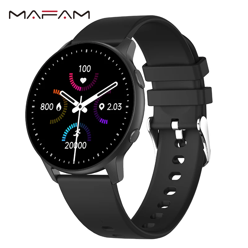 MAFAM MX1 Smartwatch 2021 1.28inch Full Touch Screen Long Standby Time IP68 Waterproof Smart Watch For Men Women | Электроника