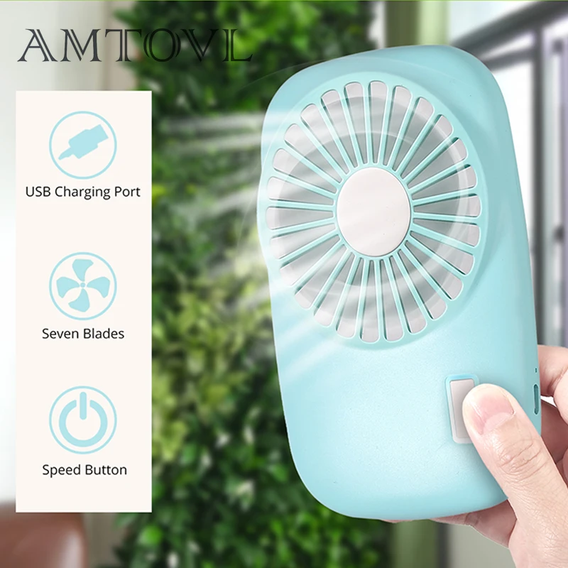 AMTOVL Mini Portable fan Handheld USB rechargeable fans Appliances Desktop Air Cooler Outdoor Travel hand Floor standing fan
AMTOVL Mini Portable fan Handheld USB rechargeable fans Appliances Desktop Air Cooler Outdoor Travel hand Floor standing fan
