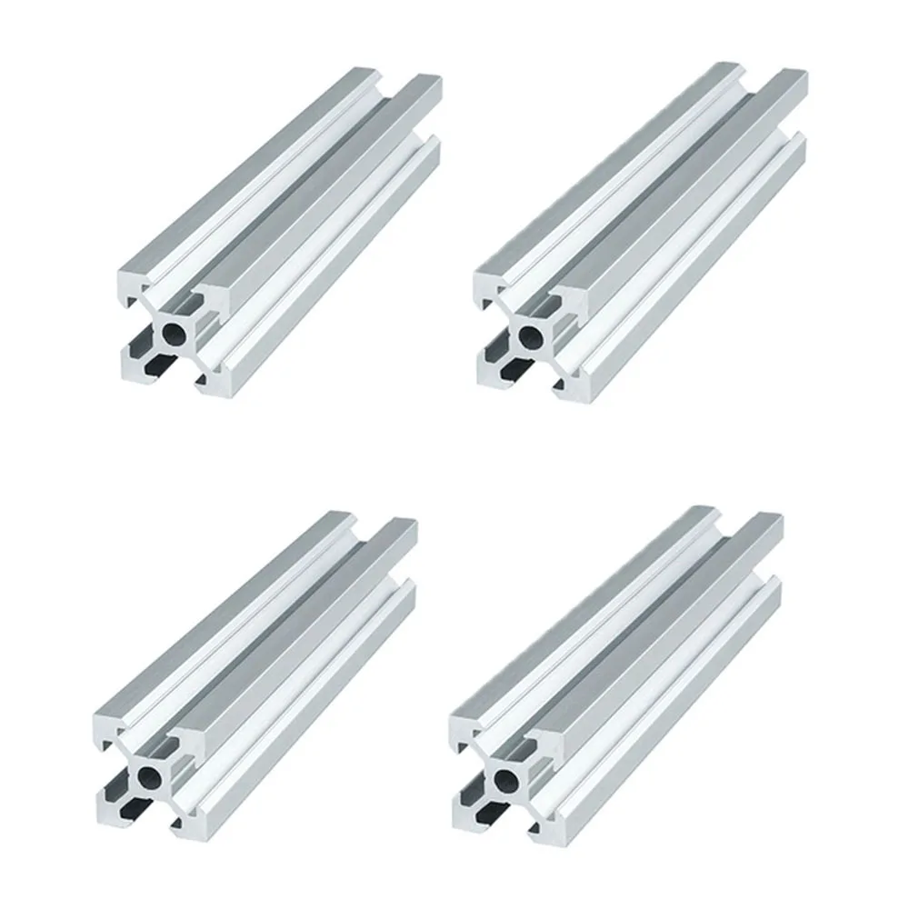 4pcs/lot 2020 V-Slot Silver Aluminum Profile Extrusion Frame Length 100-800mm for CNC 3D Printer Furniture Woodworking Tool 
4pcs/lot 2020 V-Slot Silver Aluminum Profile Extrusion Frame Length 100-800mm for CNC 3D Printer Furniture Woodworking Tool