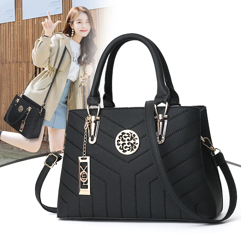 Women's Bag 2020 New Fashion PU Leather Solid Color Women's Messenger Bag Women's Bag Large Capacity Shoulder Bag Ladies Handbag
Women's Bag 2020 New Fashion PU Leather Solid Color Women's Messenger Bag Women's Bag Large Capacity Shoulder Bag Ladies Handbag