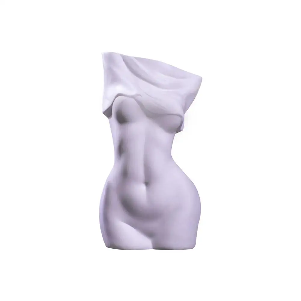 Women Body Planter Female Body Shape Pots Innovative Feminine Body Art Vase Modern Home Decoration White / Black Small / La
Women Body Planter Female Body Shape Pots Innovative Feminine Body Art Vase Modern Home Decoration White / Black Small / La