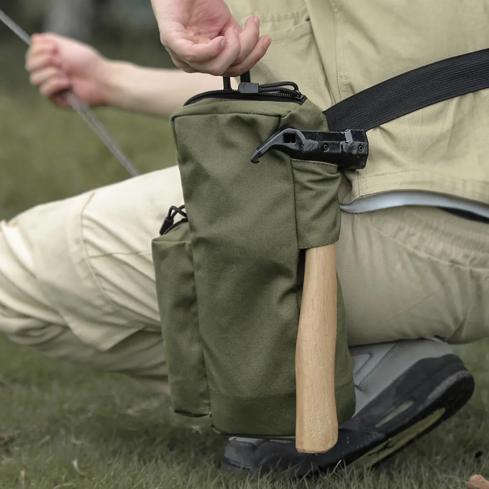 Outdoor Camping Tent Nail Storage Bag Tent Hammer Portable Wind Rope Bag Multi-Function Tool 32.5x17x6cm Strong Load Bea Large
Outdoor Camping Tent Nail Storage Bag Tent Hammer Portable Wind Rope Bag Multi-Function Tool 32.5x17x6cm Strong Load Bea Large