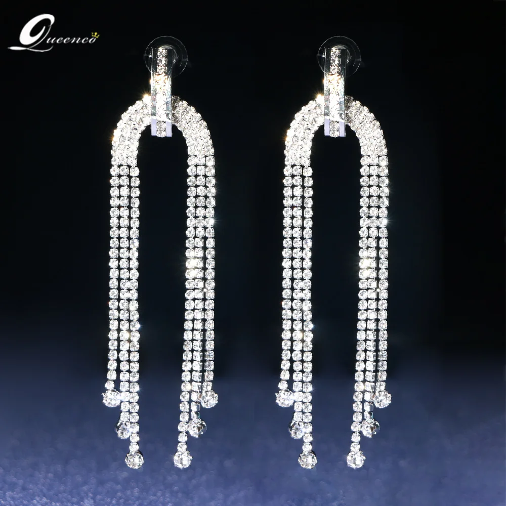 Wholesale Long Chain Earrings Fashion Rhinestone Jwellery Korean Style 2021 Trend Earing Wedding Accessories Women's Jewelry
Wholesale Long Chain Earrings Fashion Rhinestone Jwellery Korean Style 2021 Trend Earing Wedding Accessories Women's Jewelry
