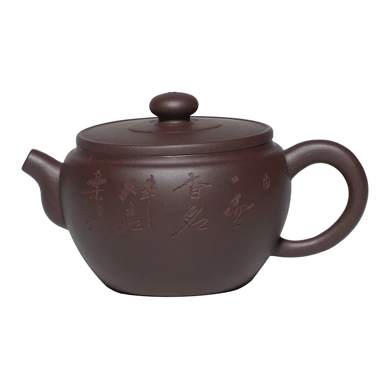 Baixin purple clay teapot Yixing raw ore famous pure hand lettering big bowl mouth teapot special price
Baixin purple clay teapot Yixing raw ore famous pure hand lettering big bowl mouth teapot special price