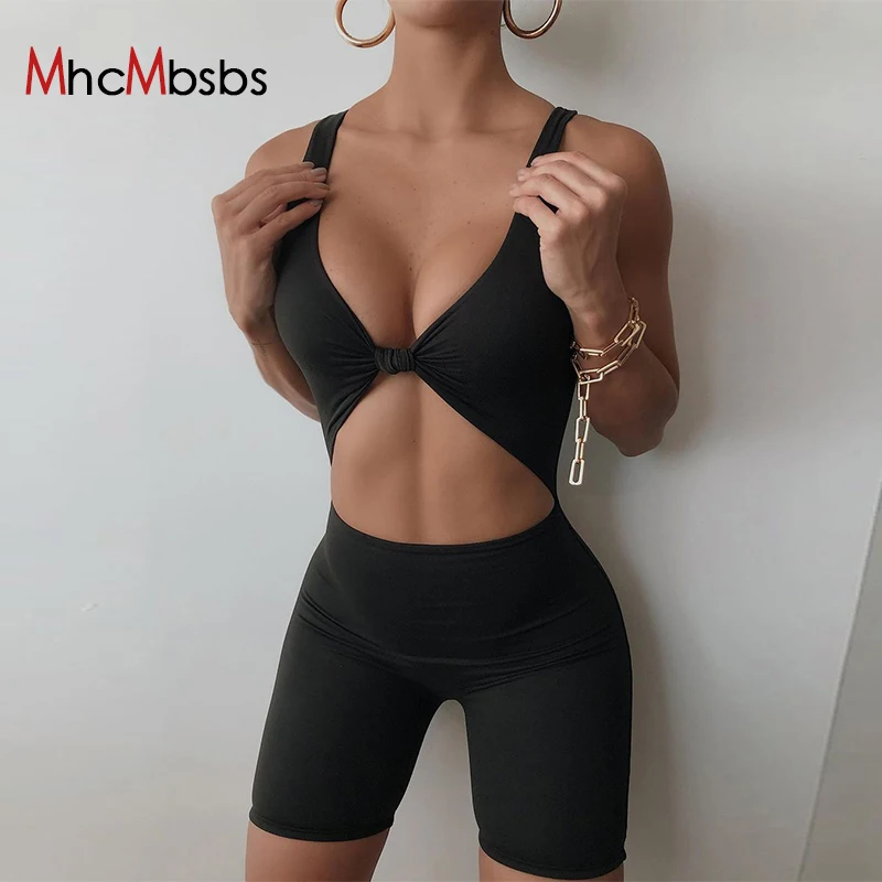 MHCMBSBS Sexy Sleeveless Cut-Out Short Playsuits Women's Rompers Party Club One Piece Bodycon Fashion Shorts Outfits Overalls
MHCMBSBS Sexy Sleeveless Cut-Out Short Playsuits Women's Rompers Party Club One Piece Bodycon Fashion Shorts Outfits Overalls