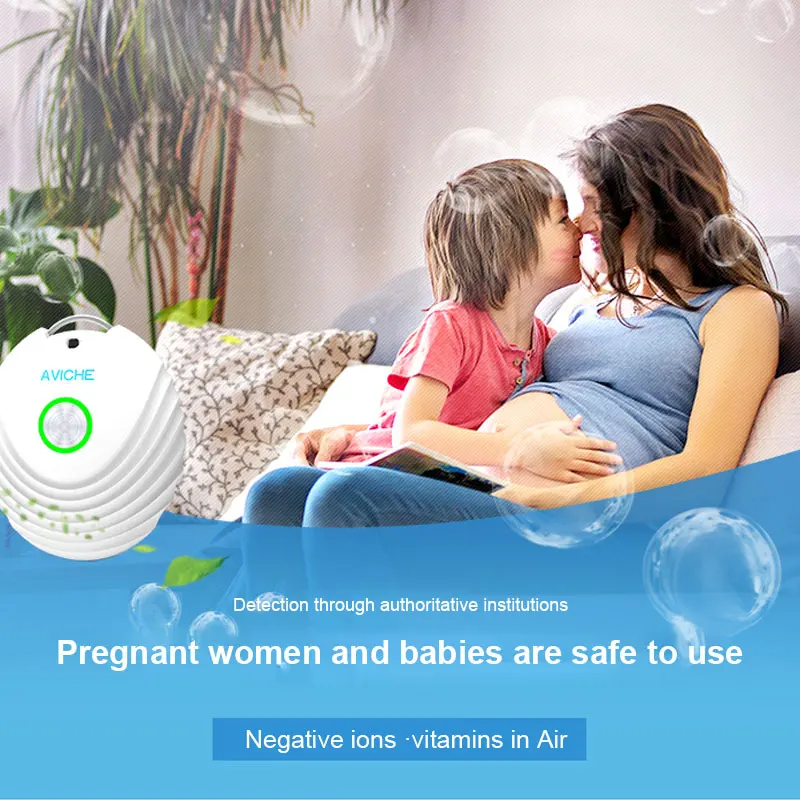 AVICHE W3 Personal Air Purifier Fashion Wearable Air Purifier Necklace Mini Negative Ion Generator Rechargeable
AVICHE W3 Personal Air Purifier Fashion Wearable Air Purifier Necklace Mini Negative Ion Generator Rechargeable