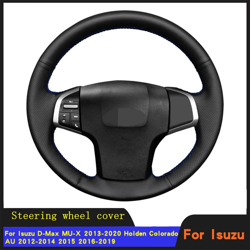 Car Steering Wheel Cover Braid Wearable Genuine Leather For Isuzu D-Max MU-X 2013-2020 Holden Colorado AU 2012-2015 2016-2019
Car Steering Wheel Cover Braid Wearable Genuine Leather For Isuzu D-Max MU-X 2013-2020 Holden Colorado AU 2012-2015 2016-2019