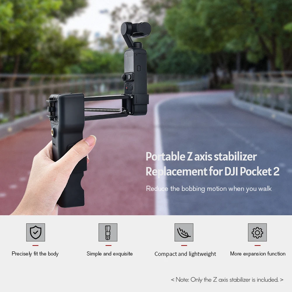 Handheld Anti-Shake Z Axis Stabilizer Carrying Case with Lanyard Replacement for DJI OSMO Pocket 2 Accessories | Электроника