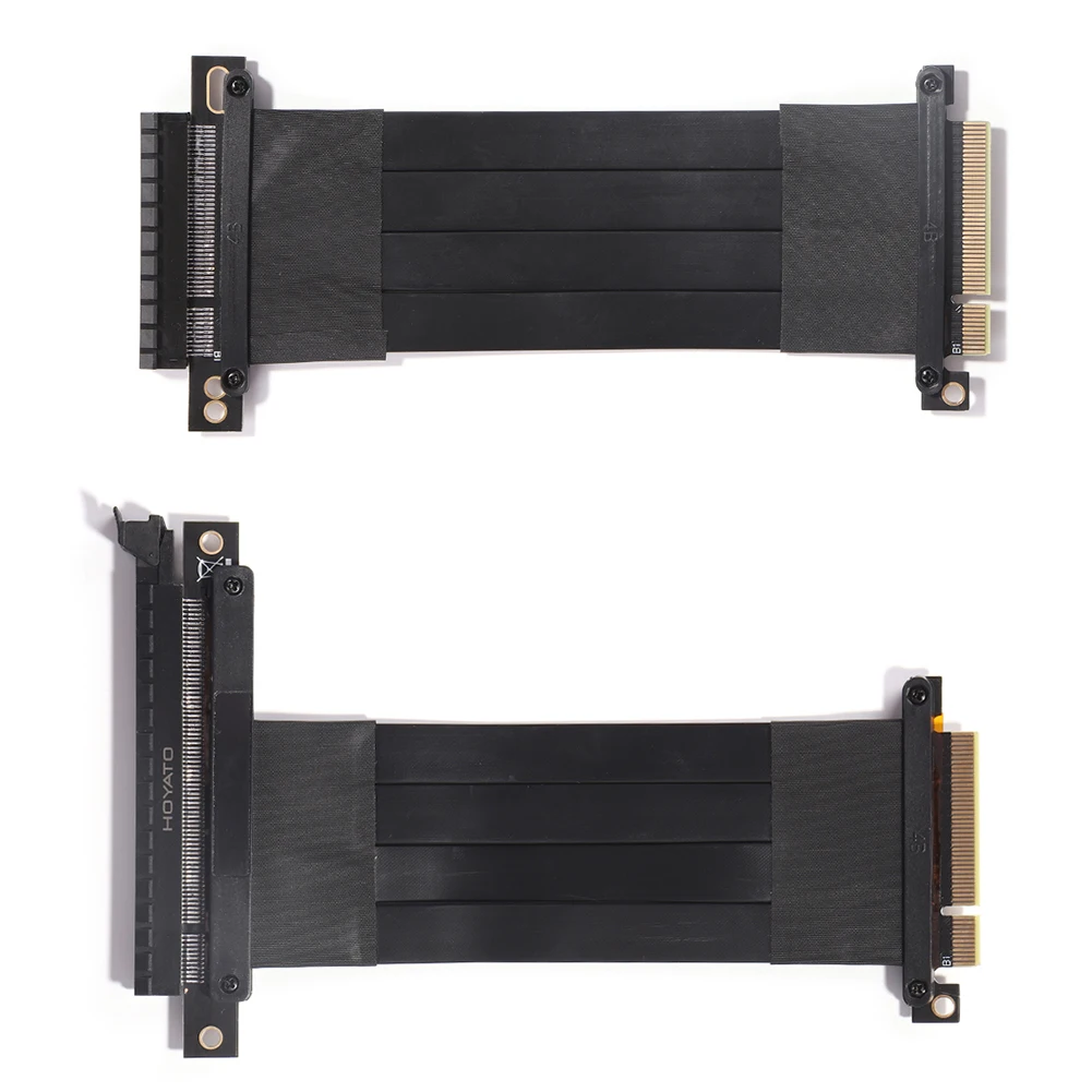 EMI PCI-E PCI Express 3.0 8X Extension Flexible Cable 98P PCIe Riser Card Converter Extender Adapter Cord 
EMI PCI-E PCI Express 3.0 8X Extension Flexible Cable 98P PCIe Riser Card Converter Extender Adapter Cord