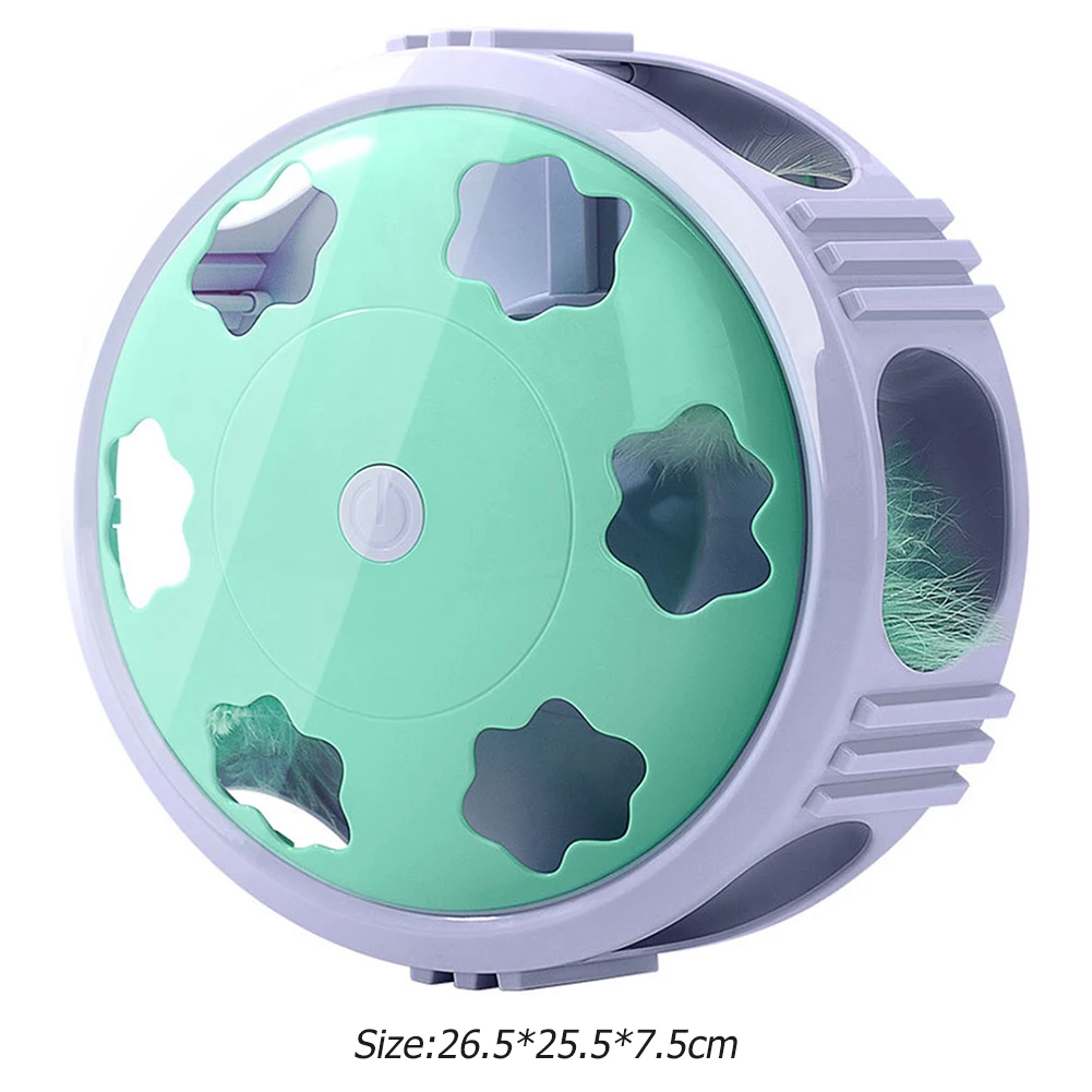 Electric Game Spinning Turntable Feather Toy Funny Smart Mute Teasing Cat Stick Interactive Training Toy Pet Accessories
Electric Game Spinning Turntable Feather Toy Funny Smart Mute Teasing Cat Stick Interactive Training Toy Pet Accessories