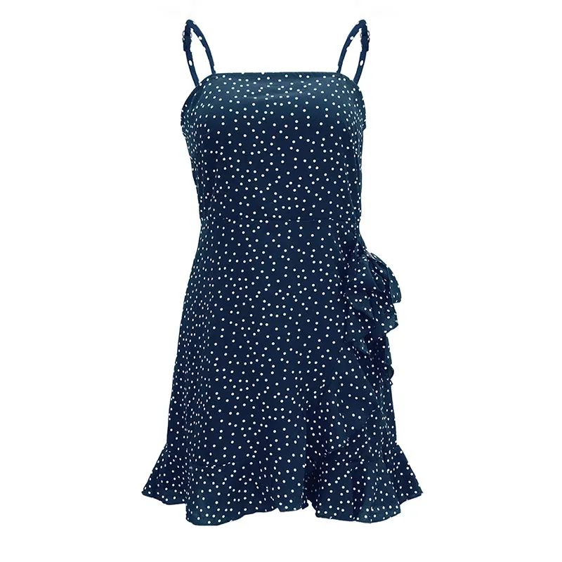 Sexy Chiffon Women's Dress Polka dot sling Word collar dress Casual Boho Beach Dress Off Shoulder Party Mini Dress 2020 Vestidos
Sexy Chiffon Women's Dress Polka dot sling Word collar dress Casual Boho Beach Dress Off Shoulder Party Mini Dress 2020 Vestidos