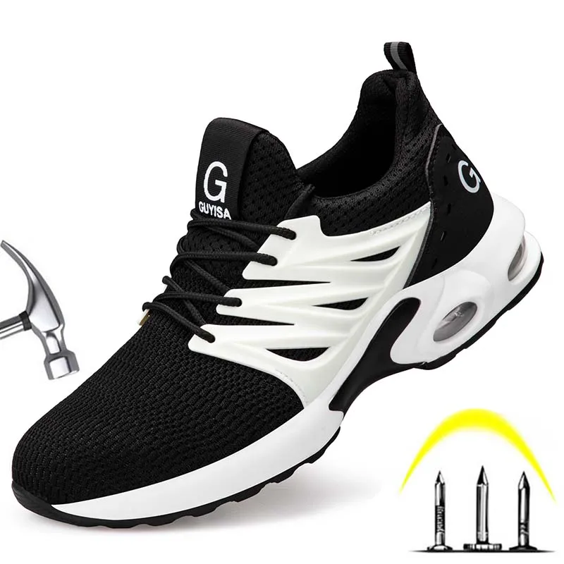 Indestructible Shoes Men Work Safety Shoes with Steel Toe Cap Puncture-Proof Boots Lightweight Breathable Sneakers
Indestructible Shoes Men Work Safety Shoes with Steel Toe Cap Puncture-Proof Boots Lightweight Breathable Sneakers