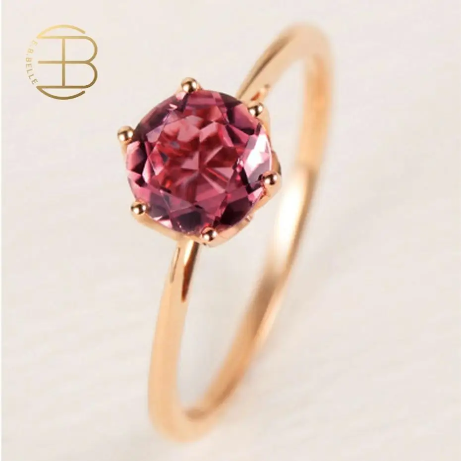New Design Sweet Candy Circle Garnet Red Gem Rose Gold Wedding Rings For Women Thin Elegant Wedding Bands For Party Engagement
New Design Sweet Candy Circle Garnet Red Gem Rose Gold Wedding Rings For Women Thin Elegant Wedding Bands For Party Engagement