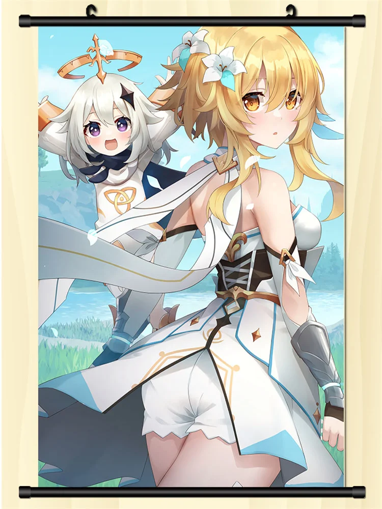 Anime Gmaes Genshin Impact Project Lumine DIY Customized Decorative Pictures Home Decor Collection Wall Scroll Poster Painting
Anime Gmaes Genshin Impact Project Lumine DIY Customized Decorative Pictures Home Decor Collection Wall Scroll Poster Painting