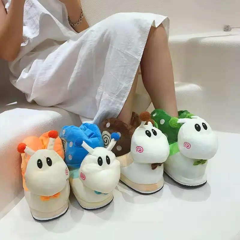 Тапки женские плюшевые, мягкие меховые сандалии с помпоном, с улиткой, для дома, сланцы, животное, для девочек, зимние
Тапки женские плюшевые, мягкие меховые сандалии с помпоном, с улиткой, для дома, сланцы, животное, для девочек, зимние