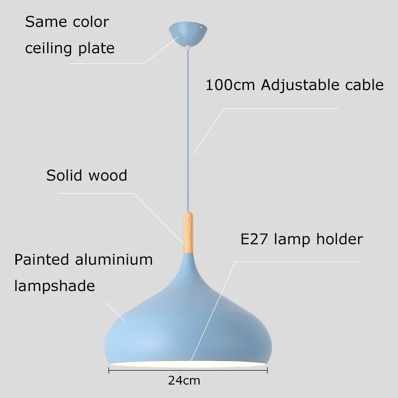 Pendant Lights Modern Industrial Lamp Nordic Hanglamp Loft Dining Room Light Fixtures Living Room Home Bar LED Colorful Wooden
Pendant Lights Modern Industrial Lamp Nordic Hanglamp Loft Dining Room Light Fixtures Living Room Home Bar LED Colorful Wooden