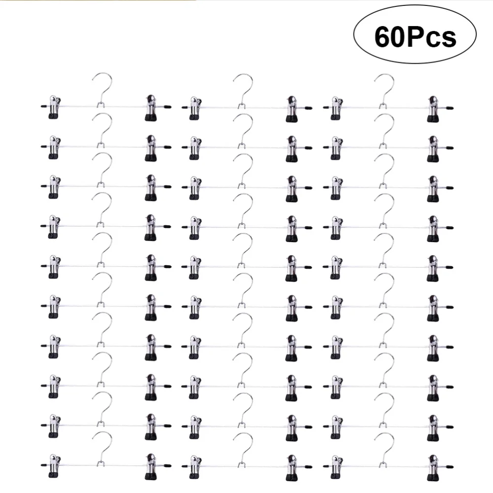 10pcs Multifunction Stainless Steel Hangers Non-Slip Drying Clothes Hanger with Movable Clips
10pcs Multifunction Stainless Steel Hangers Non-Slip Drying Clothes Hanger with Movable Clips
