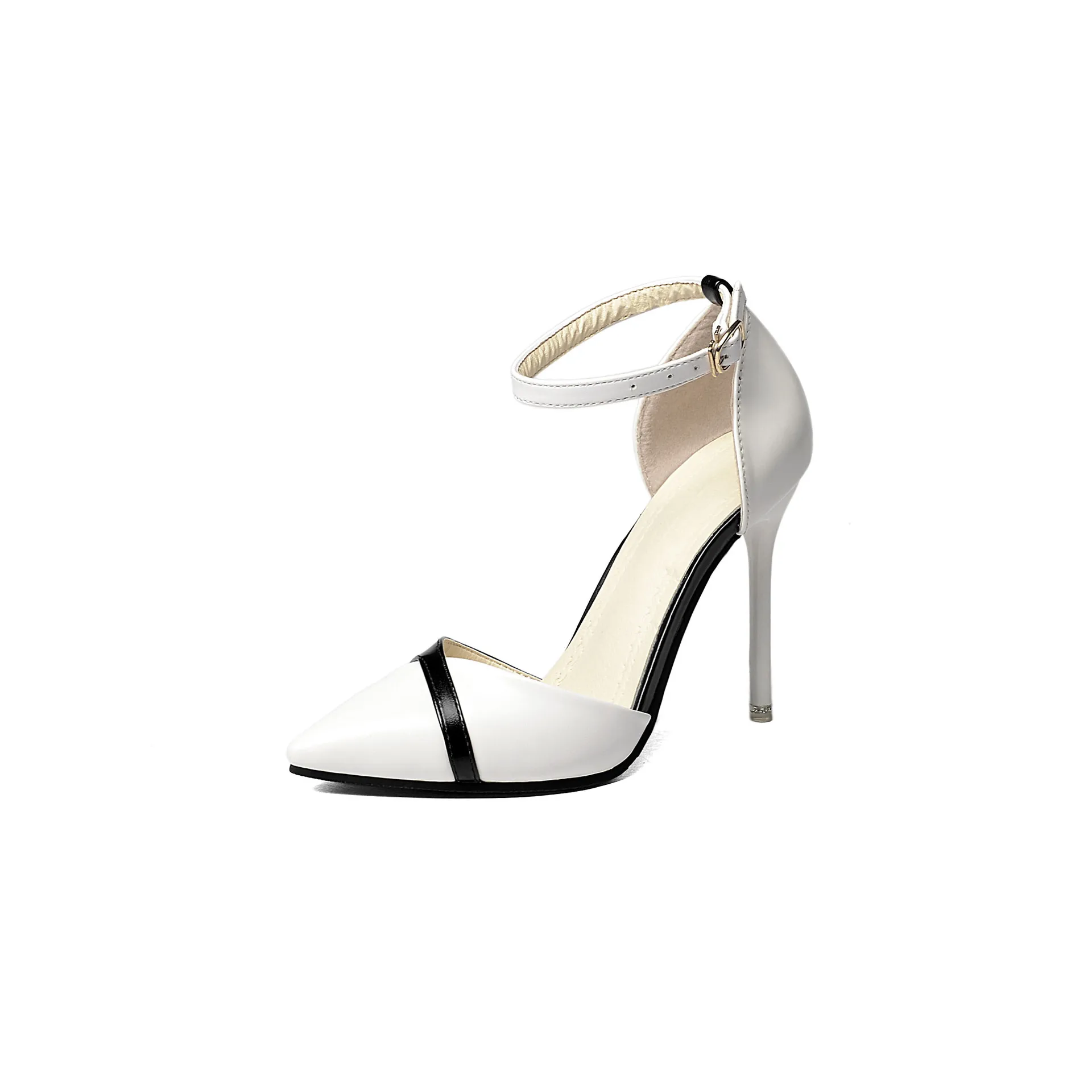 Fashion Women Shoes High Heels Stiletto Ankle Strap 6cm 10cm Sexy Pumps Black Thin Heel Buckle White Hollow Bridal
Fashion Women Shoes High Heels Stiletto Ankle Strap 6cm 10cm Sexy Pumps Black Thin Heel Buckle White Hollow Bridal