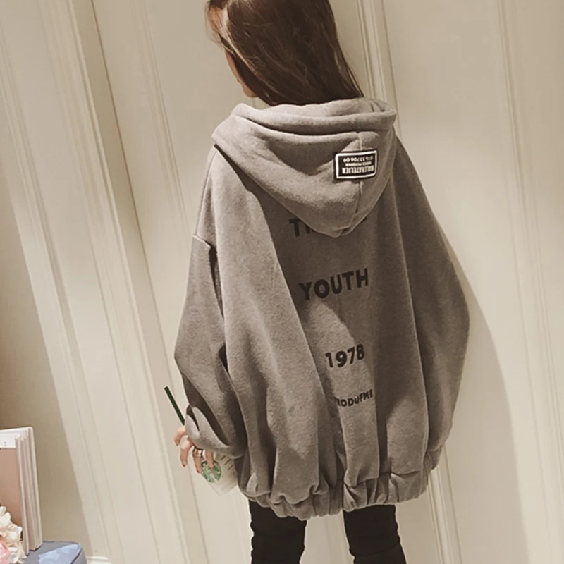 Women Letter Printed Loose Hoodies Casual Long Sleeve Hooded Warm Sweatshirts Autumn Winter Fleece Oversize Pullovers Streetwear 
Women Letter Printed Loose Hoodies Casual Long Sleeve Hooded Warm Sweatshirts Autumn Winter Fleece Oversize Pullovers Streetwear