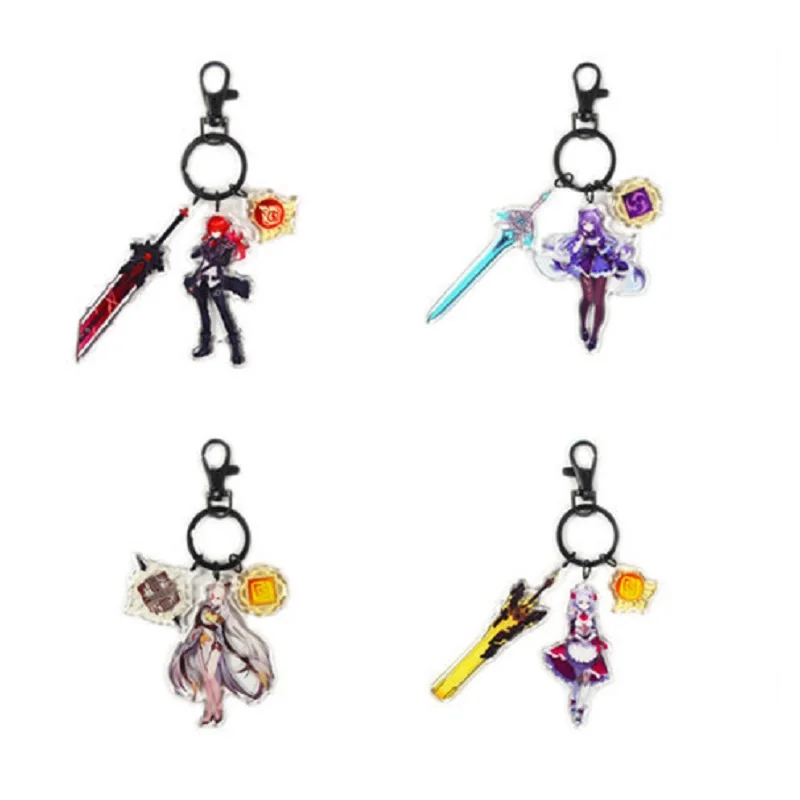 Anime Genshin Impact Zhongli Diluc Venti Paimon Keychain Base Acrylic Stands Keyring Gift For Fans Men's collection key ring
Anime Genshin Impact Zhongli Diluc Venti Paimon Keychain Base Acrylic Stands Keyring Gift For Fans Men's collection key ring