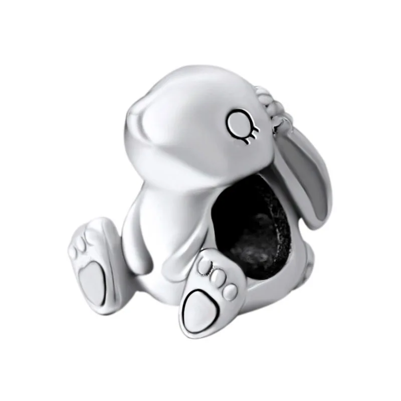 Top Quality Authentic 925 Sterling Silver Cute Rabbit Bunney Animal Bead Charm fit Women Bracelet Bangle DIY Jewelry
Top Quality Authentic 925 Sterling Silver Cute Rabbit Bunney Animal Bead Charm fit Women Bracelet Bangle DIY Jewelry
