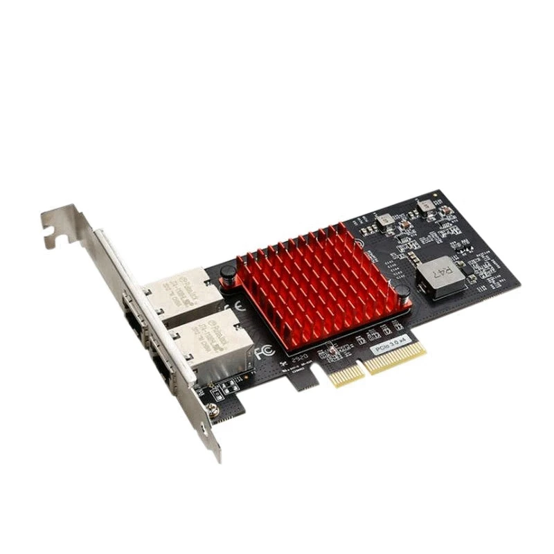 Двойной порт RJ45 PCIE 3,0 4X 10G сетевая карта 10G/5G/2. Карта Адаптера сети Ethernet X550 серверное волокно
Двойной порт RJ45 PCIE 3,0 4X 10G сетевая карта 10G/5G/2. Карта Адаптера сети Ethernet X550 серверное волокно