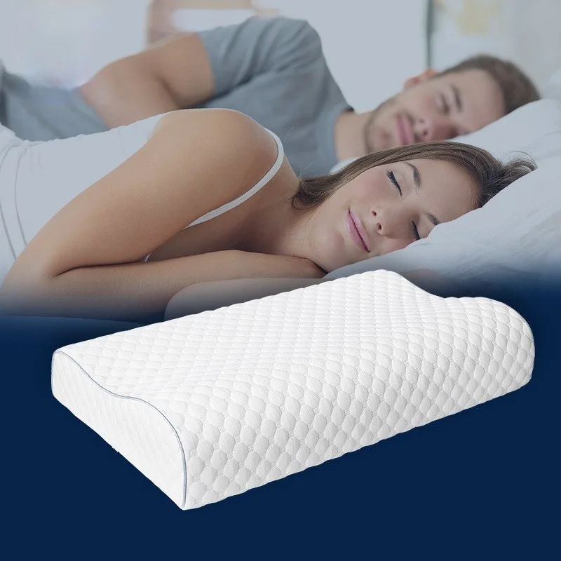 Memory Foam Bedding Pillow for Neck Pain Sleeping Neck Protection Slow Rebound Health Cervical Neck with Pillowcase 60*35*11CM
Memory Foam Bedding Pillow for Neck Pain Sleeping Neck Protection Slow Rebound Health Cervical Neck with Pillowcase 60*35*11CM