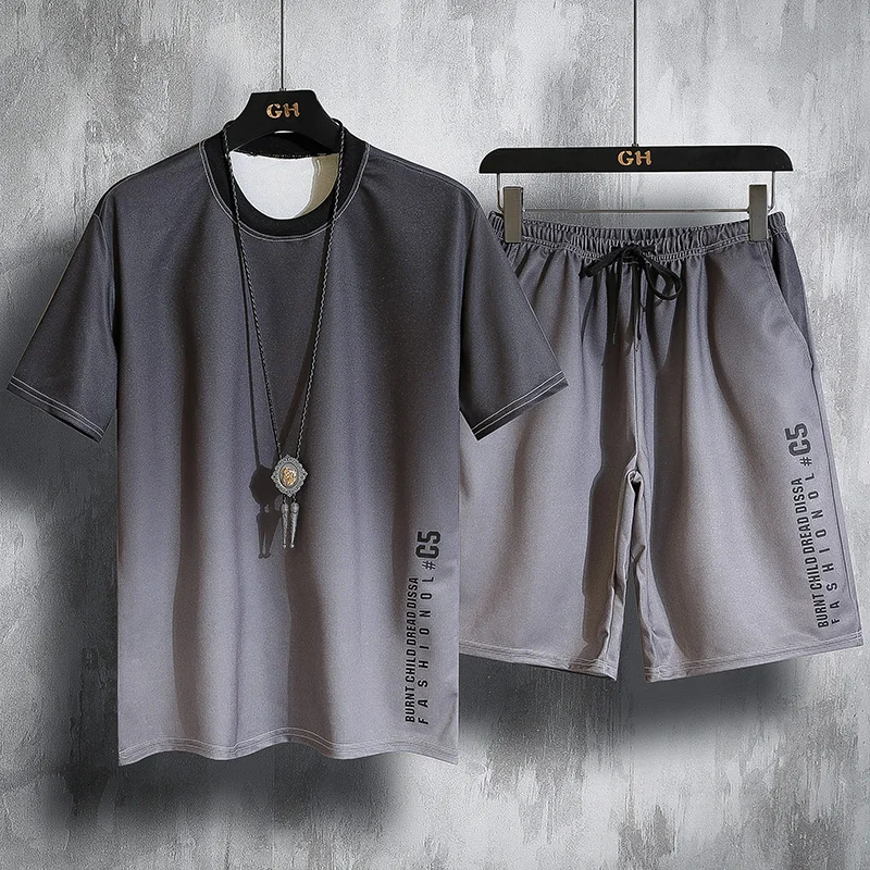 Men's shorts summer gradient loose sweatpants casual breeches quarter Pants Large shorts short sleeve suit KZ
Men's shorts summer gradient loose sweatpants casual breeches quarter Pants Large shorts short sleeve suit KZ
