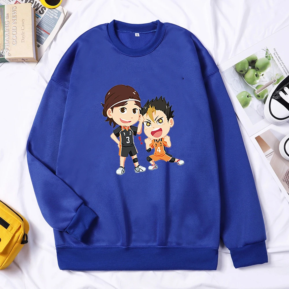 Fly High School Japan Anime Haikyuu Hoodies Men Sweatshirts Karasuno Volleyball Club Pullovers Hommes Sudaderas Streetwear Tops
Fly High School Japan Anime Haikyuu Hoodies Men Sweatshirts Karasuno Volleyball Club Pullovers Hommes Sudaderas Streetwear Tops