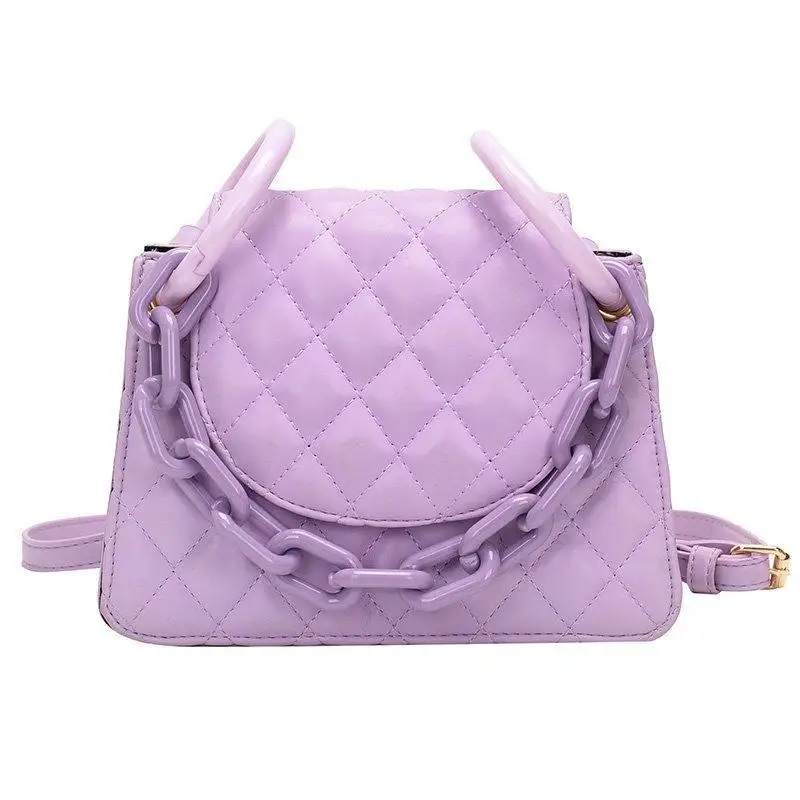 Quilted Threads PU Leather Crossbody Bags For Women 2020 Candy Color Chain Solid Color Travel Fashion Luxury Shoulder Handbags
Quilted Threads PU Leather Crossbody Bags For Women 2020 Candy Color Chain Solid Color Travel Fashion Luxury Shoulder Handbags