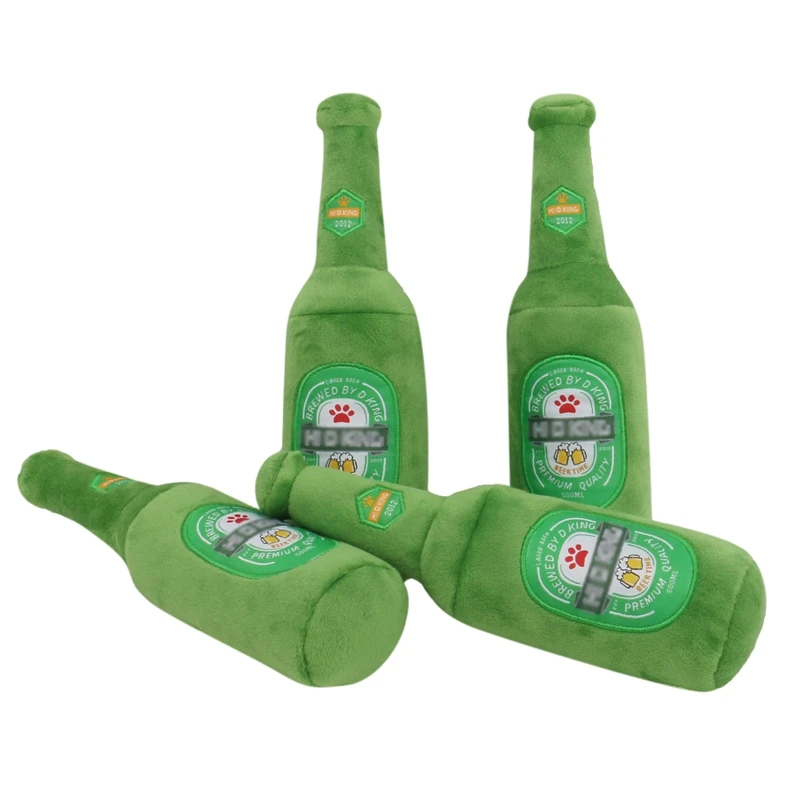 Bite-Resistant Beer Bottle And Beer Glass Dog Toy Clean Dog Chew Puppy Training Toy Soft Pet Supplies
Bite-Resistant Beer Bottle And Beer Glass Dog Toy Clean Dog Chew Puppy Training Toy Soft Pet Supplies