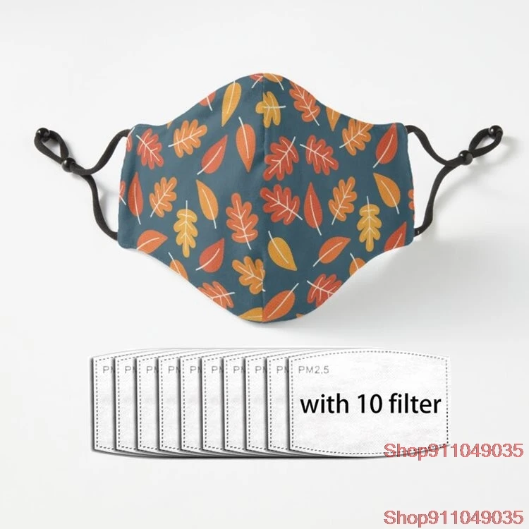 Retro Autumn Leaves on Indigo Blue Adult Facial Mask Dust Reusable Luxury Polyester Face Mouth Mask With Filter
Retro Autumn Leaves on Indigo Blue Adult Facial Mask Dust Reusable Luxury Polyester Face Mouth Mask With Filter