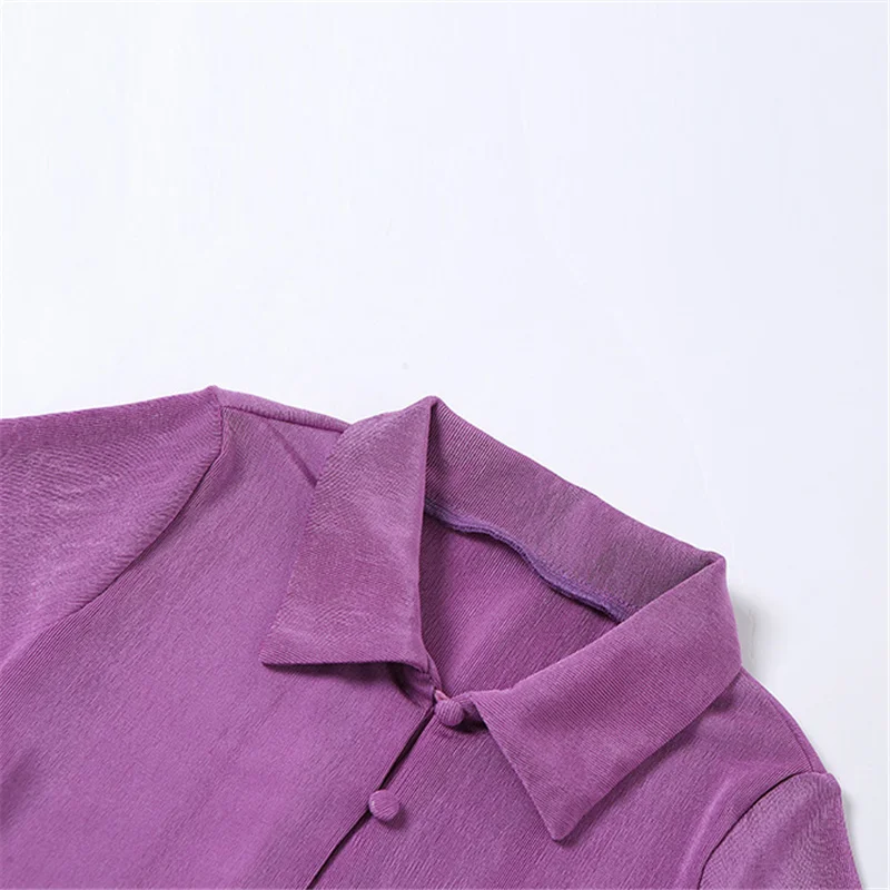 2021 Summer New Women Single-Breasted Fashion Sexy Cropped Blouse Shirt Office Ladies Short Sleeve Casual Baisc Shirt Tops
2021 Summer New Women Single-Breasted Fashion Sexy Cropped Blouse Shirt Office Ladies Short Sleeve Casual Baisc Shirt Tops