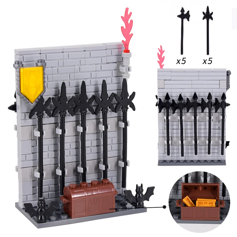 Конструктор детский в стиле милитари, средневековых рыцарей, спартанских воинов, римских фигурок, оружие, оружие, стена
Конструктор детский в стиле милитари, средневековых рыцарей, спартанских воинов, римских фигурок, оружие, оружие, стена