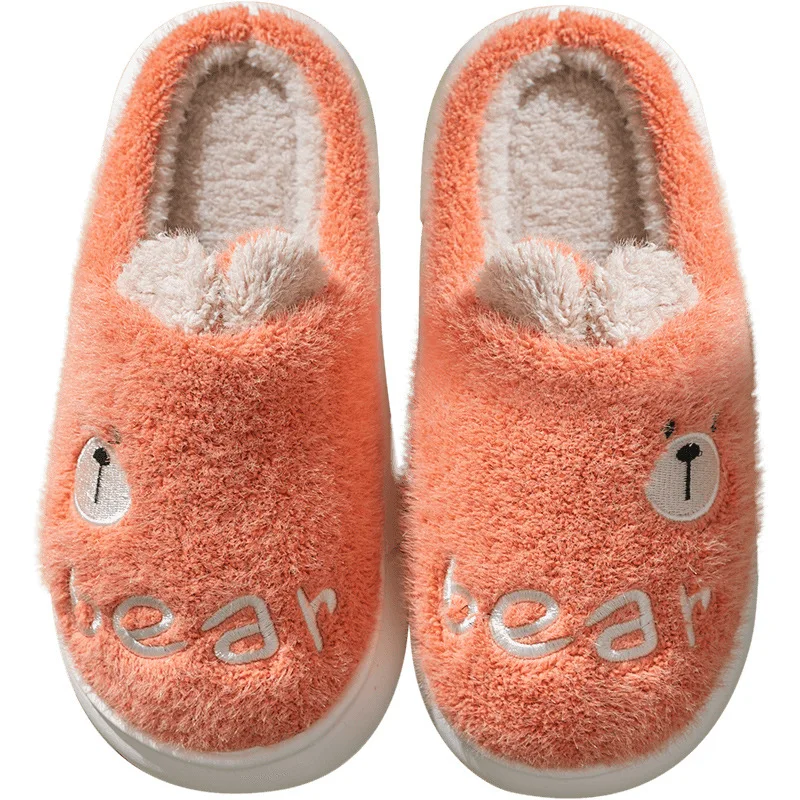 Cotton Slippers Women's Thick-soled Bag with Winter Home Couples Warm Indoor Non-slip Confinement Fur Slippers Women 
Cotton Slippers Women's Thick-soled Bag with Winter Home Couples Warm Indoor Non-slip Confinement Fur Slippers Women