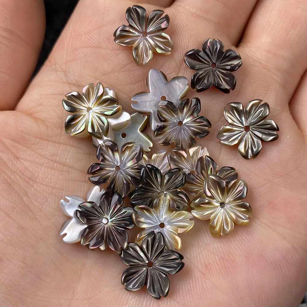 5Pcs Shell Beads Flower-shaped Back Loose Shell For Jewelry Making DIY Necklace Bracelet Earring Handiwork Sewing Accessory
5Pcs Shell Beads Flower-shaped Back Loose Shell For Jewelry Making DIY Necklace Bracelet Earring Handiwork Sewing Accessory