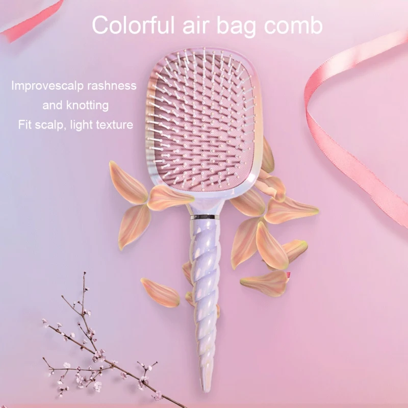 Detangling Hairbrush Air Bag Hair Comb Hair Brush Detangler Hair Brush Salon Hairdressing Hair Comb
Detangling Hairbrush Air Bag Hair Comb Hair Brush Detangler Hair Brush Salon Hairdressing Hair Comb