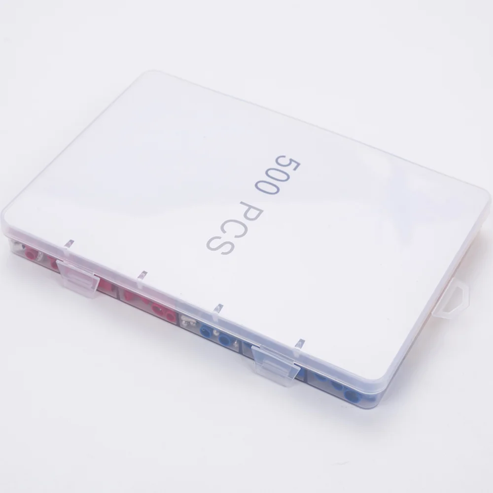 1 Set/501 PCS Cold Pressed Terminal with Crimper Insulated Wiring Connector
1 Set/501 PCS Cold Pressed Terminal with Crimper Insulated Wiring Connector