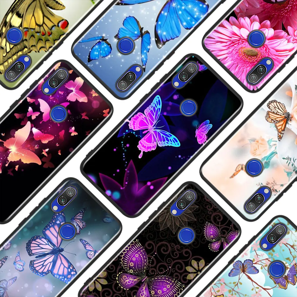Black Silicone Cover Butterflies on Flowers for Xiaomi Redmi Note 8 7 6 5 4X 4 K20 Pro 7A 6A 6 S2 5A Plus Phone Case
Black Silicone Cover Butterflies on Flowers for Xiaomi Redmi Note 8 7 6 5 4X 4 K20 Pro 7A 6A 6 S2 5A Plus Phone Case