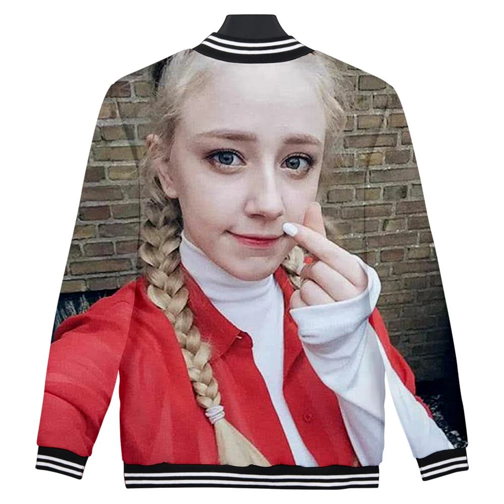 Sidsel Boye Rasmussen Singlebreasted Baseball Uniform Harajuku Polyester Fabric 3D Printing Unisex Loose Hiphop Baseball Uniform
Sidsel Boye Rasmussen Singlebreasted Baseball Uniform Harajuku Polyester Fabric 3D Printing Unisex Loose Hiphop Baseball Uniform