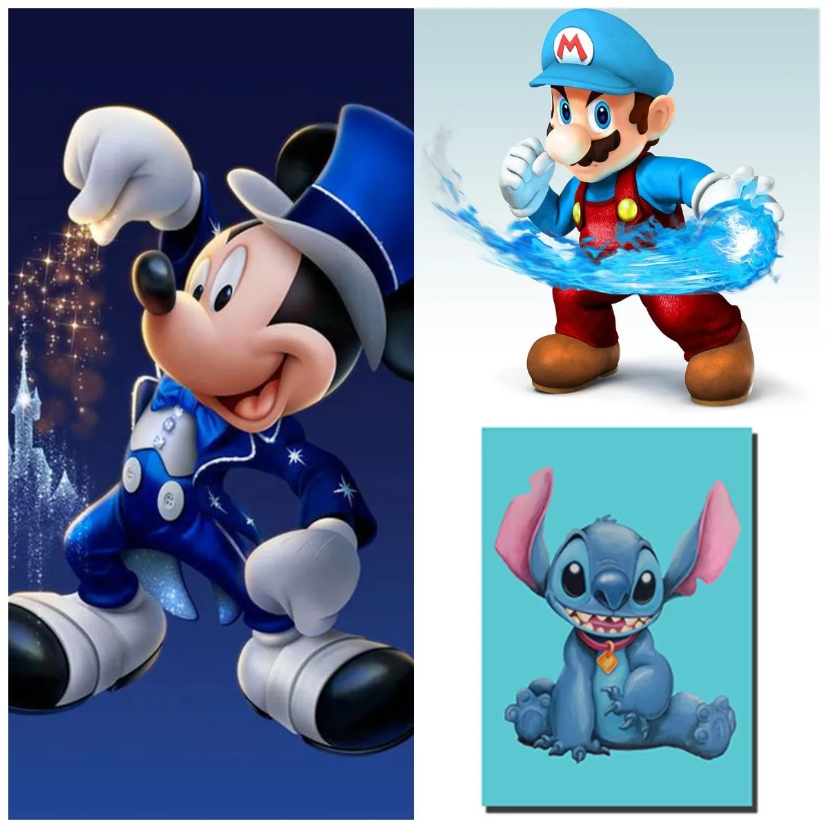 5D DIY Diamond Painting Mickey Mouse and Super Mario Cross Stitch Kits Diamond Embroidery Full Diamond Mosaic Home Decor Art
5D DIY Diamond Painting Mickey Mouse and Super Mario Cross Stitch Kits Diamond Embroidery Full Diamond Mosaic Home Decor Art
